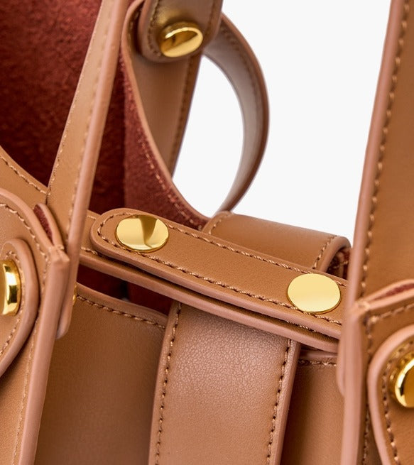 Cowhide Large Capacity Women's Tote Bag