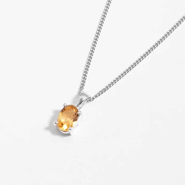 S925 Silver Topaz Zircon Necklace for Women