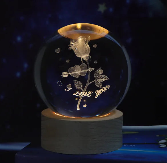 Crystal Ball Lamp