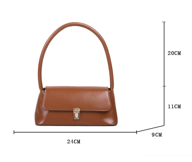 Western Style Baguette Underarm Bag