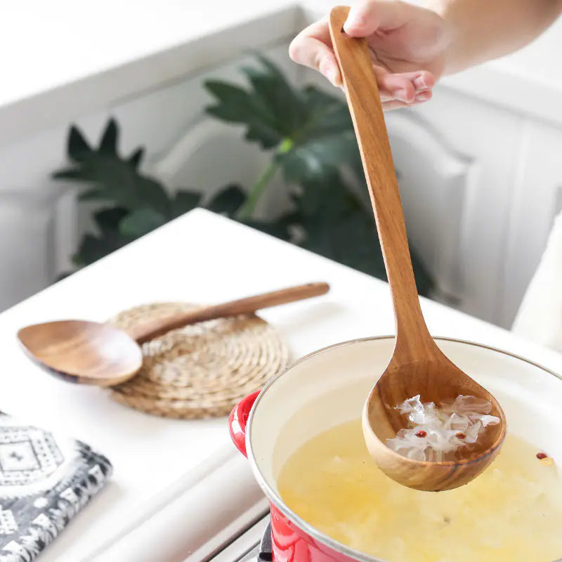 Wooden Spatula and Spoon Set