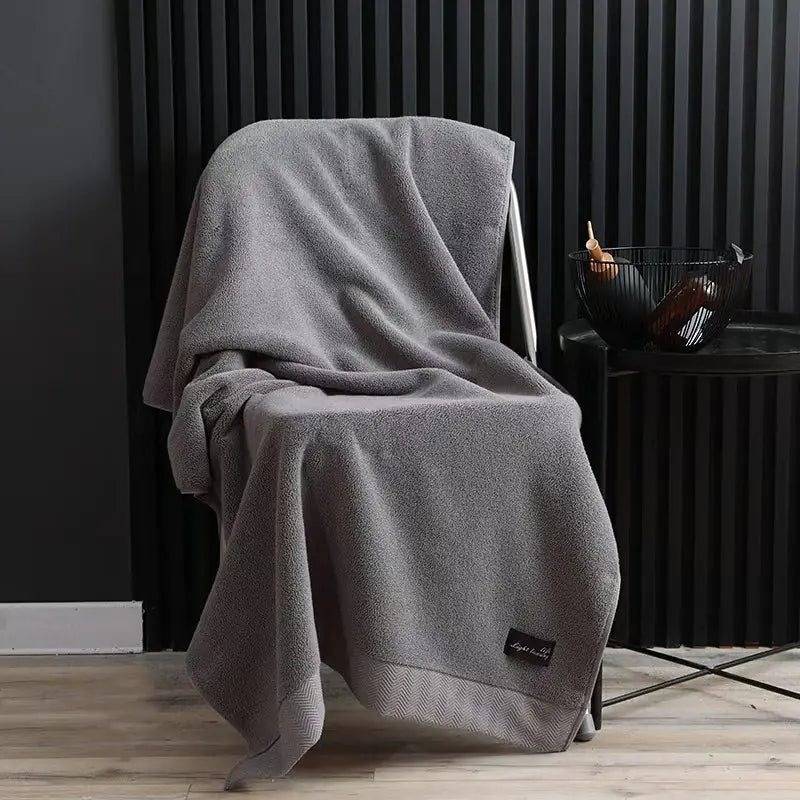 Oversized Cotton Bath Towel