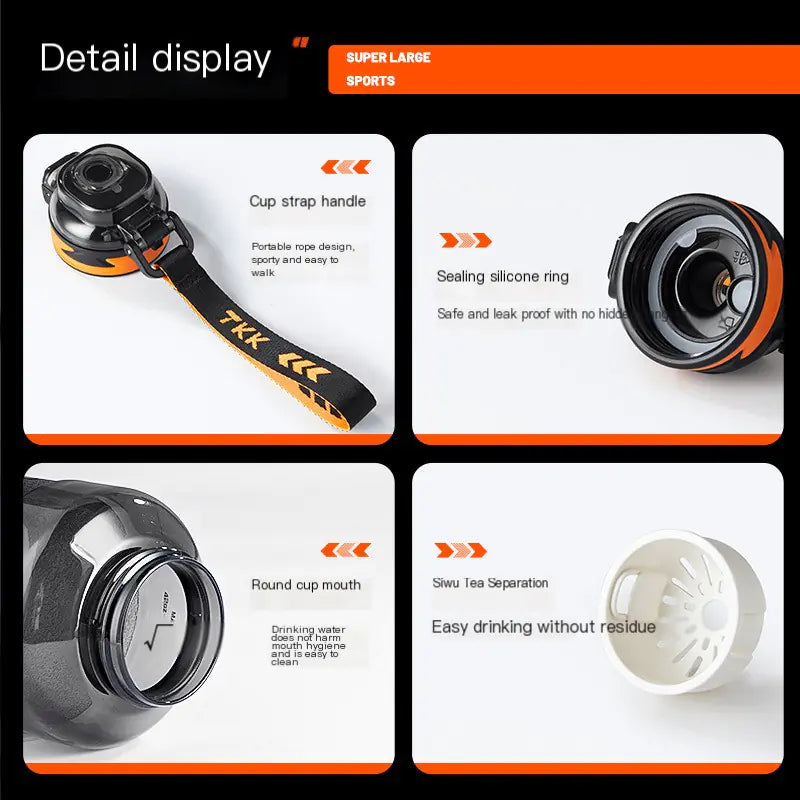 Sports Water Bottle - 2000ml