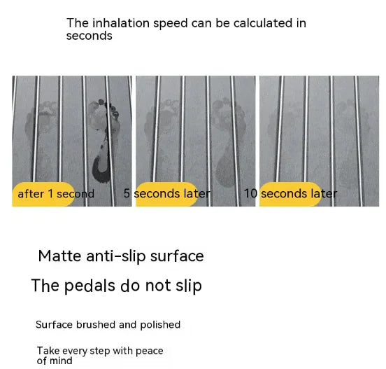 Natural Diatomite Water Absorbent Bath Mat