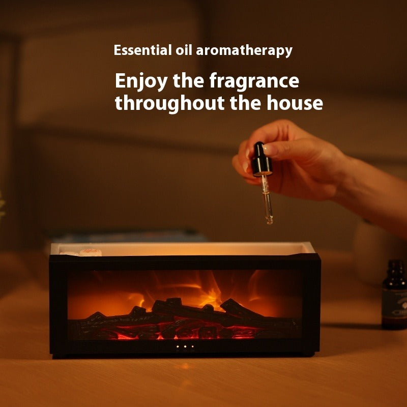 Flame Aromatherapy Essential Oil Diffuser Humidifier