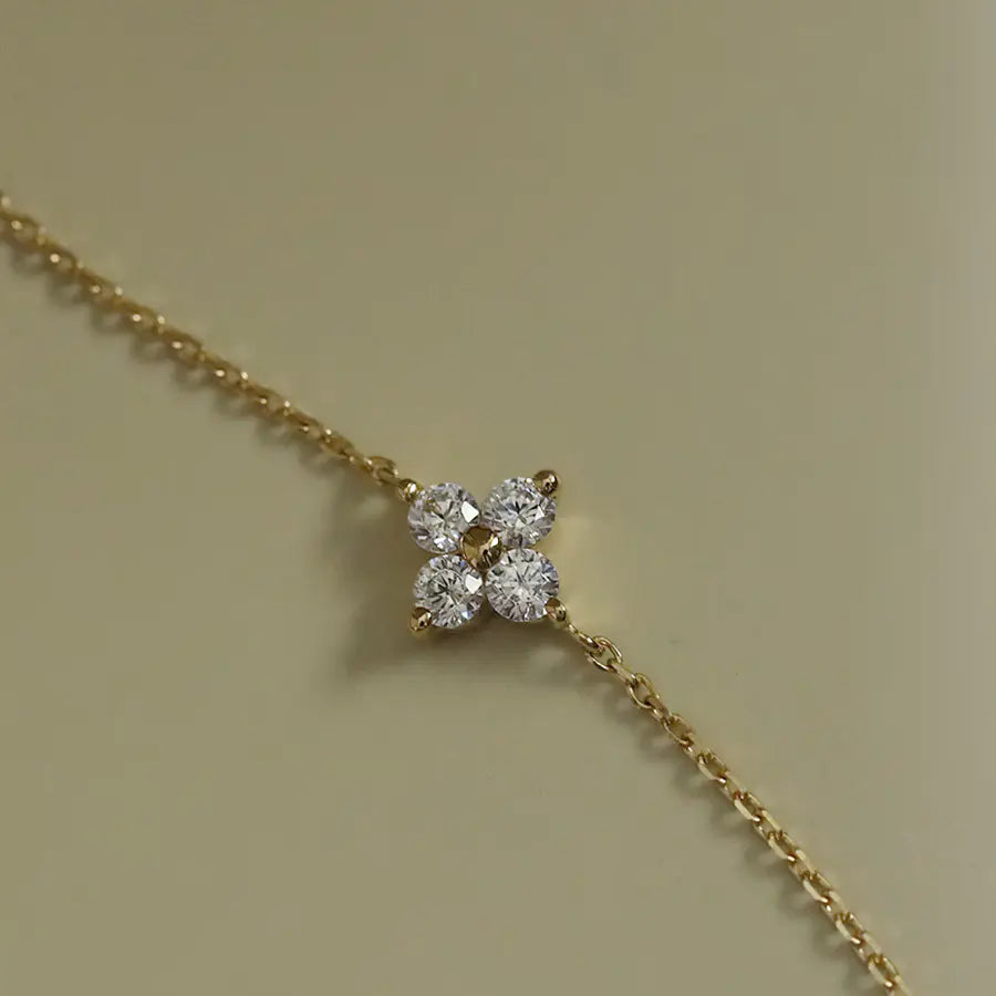 S925 Gilded Sterling Silver Bracelet for Women