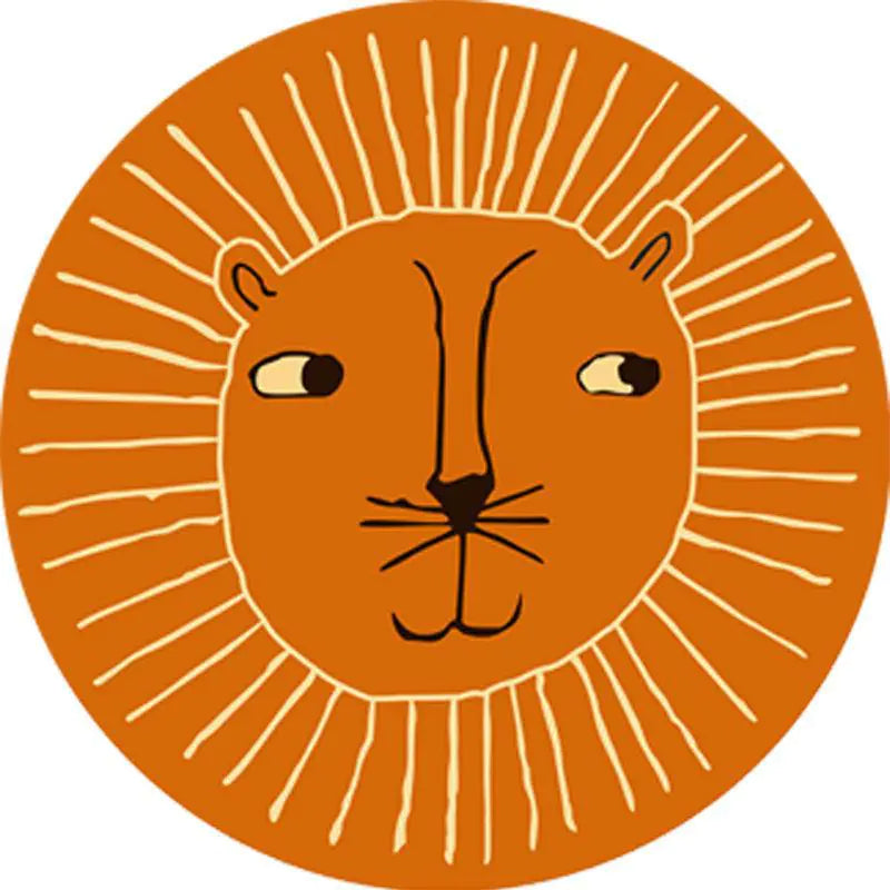 Cartoon Round Carpet