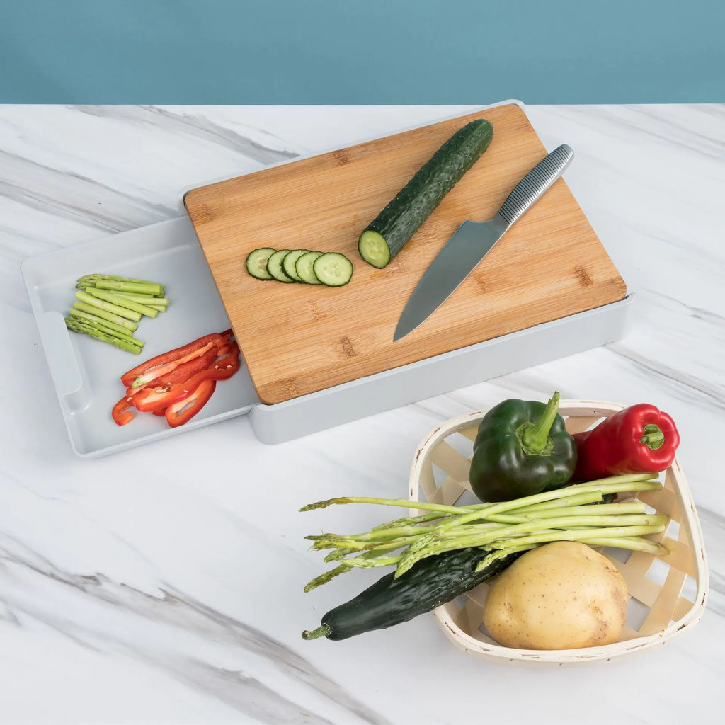 Multi-Functional Cutting Board with Drawer